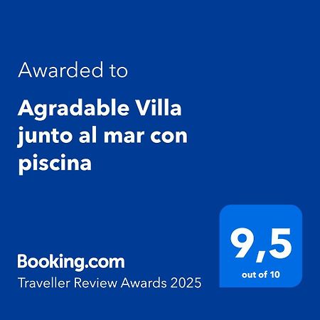 Agradable Villa Junto Al Mar Con Piscina Sagunto Dış mekan fotoğraf